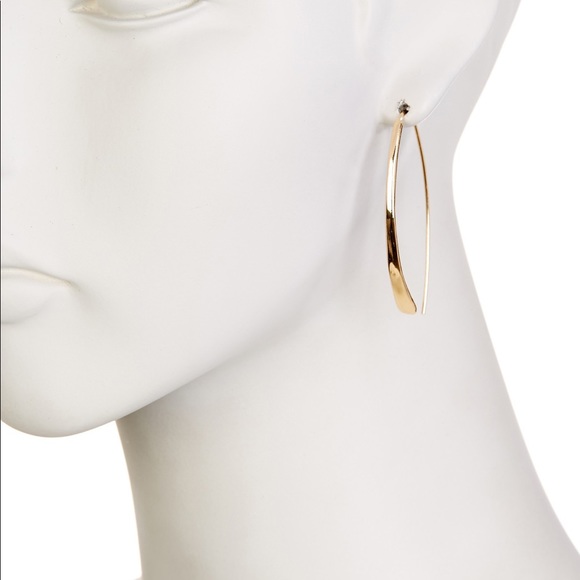 Stella and Ruby Linear Earrings - Picture 2 of 3